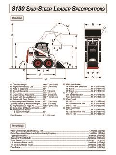 bobcat s130 skid steer specs|bobcat s130 specs pdf.